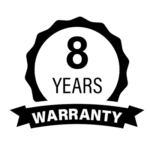 8 Years Warranty